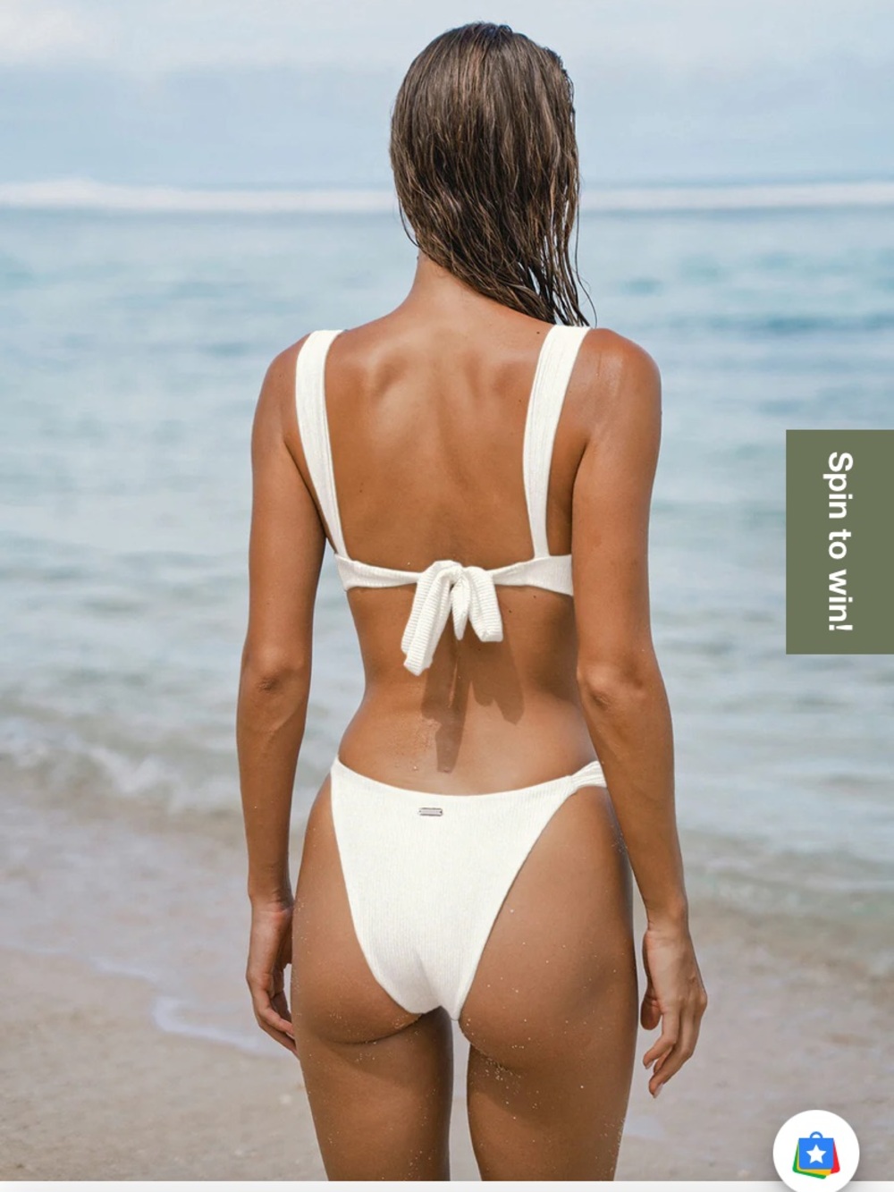 {Berlook} Ribbed Shell Bikini - Picture 2 of 11
